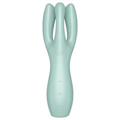   Satisfyer Threesome 3 - Rechargeable Clitoral Vibrator (Mint)