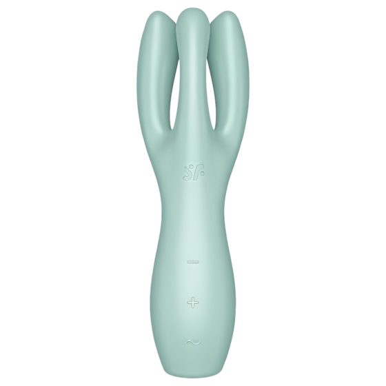 Satisfyer Threesome 3 - Rechargeable Clitoral Vibrator (Mint)