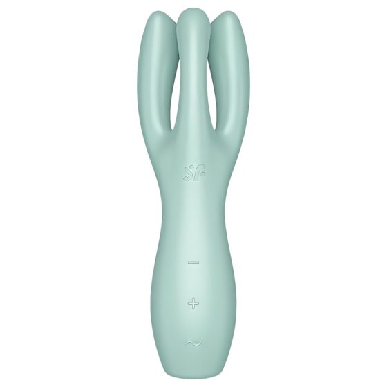 Satisfyer Threesome 3 - Rechargeable Clitoral Vibrator (Mint)