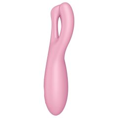 Satisfyer Threesome 4 - Smart Clitoral Vibrator (Pink)