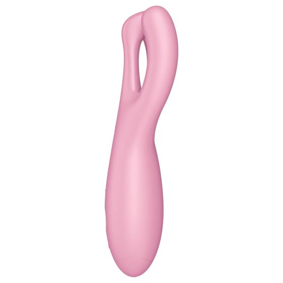 Satisfyer Threesome 4 - smart clitoral vibrator (pink)