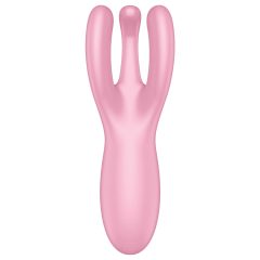 Satisfyer Threesome 4 - smart clitoral vibrator (pink)