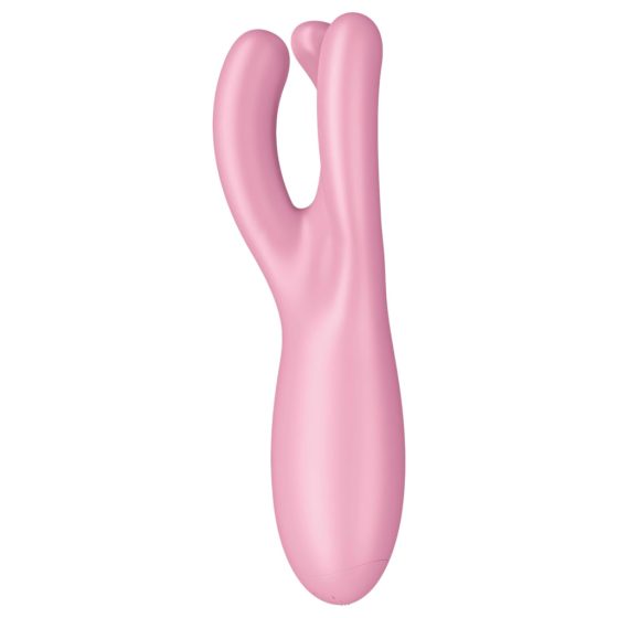 Satisfyer Threesome 4 - Smart Clitoral Vibrator (Pink)