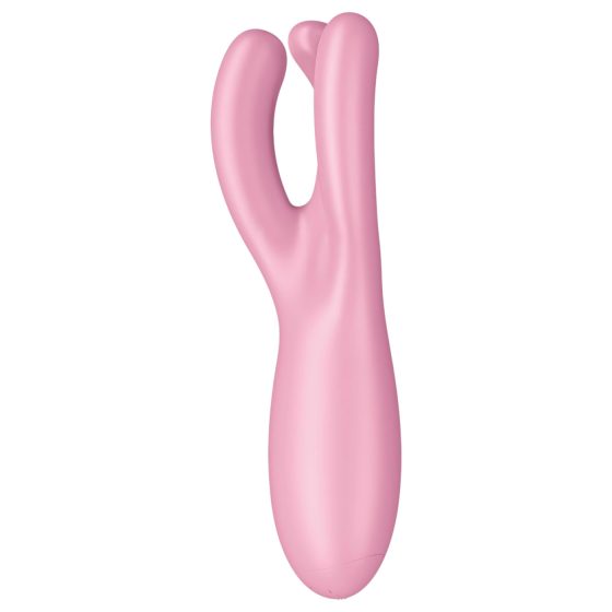 Satisfyer Threesome 4 - smart clitoral vibrator (pink)