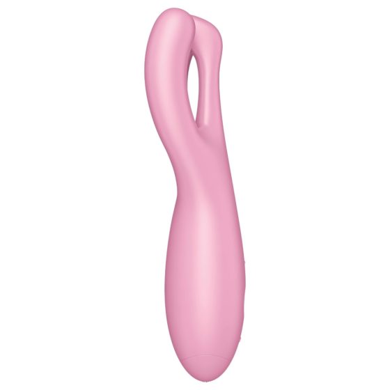 Satisfyer Threesome 4 - Smart Clitoral Vibrator (Pink)