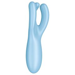 Satisfyer Threesome 4 - Smart Clitoral Vibrator (Blue)