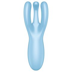 Satisfyer Threesome 4 - Smart Clitoral Vibrator (Blue)