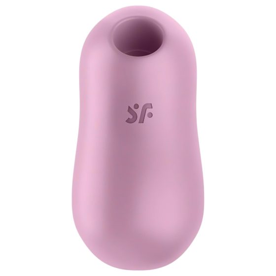 Satisfyer Cotton Candy - Rechargeable Air Pulse Clitoral Vibrator (Purple)