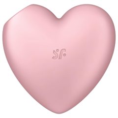   Satisfyer Cutie Heart - Rechargeable Air-Pulse Clitoral Vibrator (Pink)