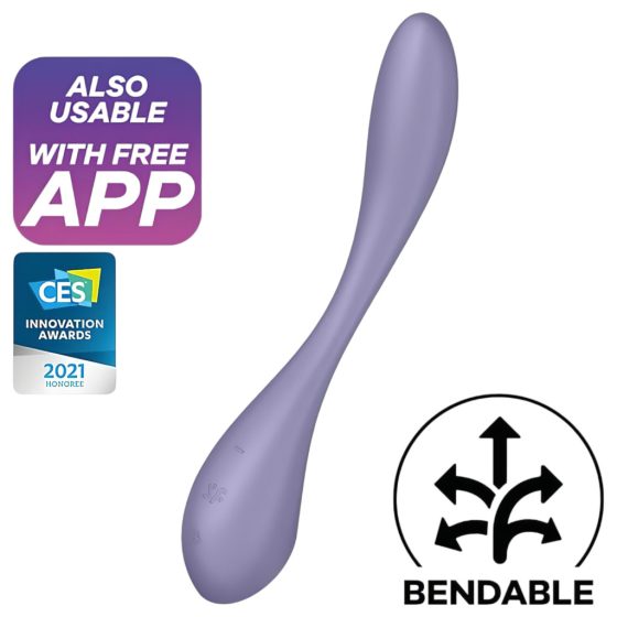 Satisfyer G-spot Flex 5 - Smart G-Spot Vibrator (Purple)