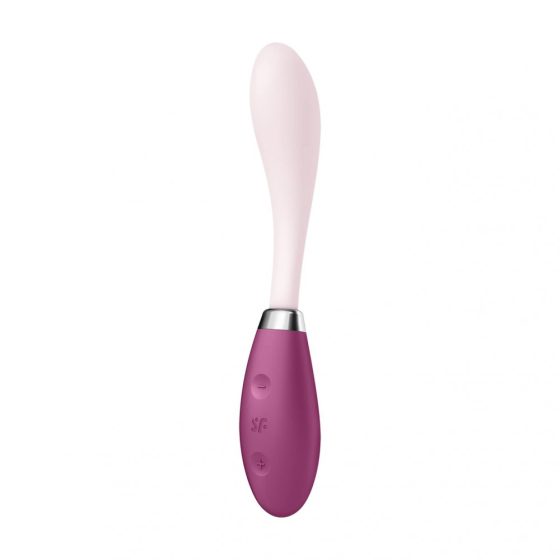 Satisfyer G-Spot Flex 3 - Rechargeable G-spot Vibrator (Pink-Burgundy)