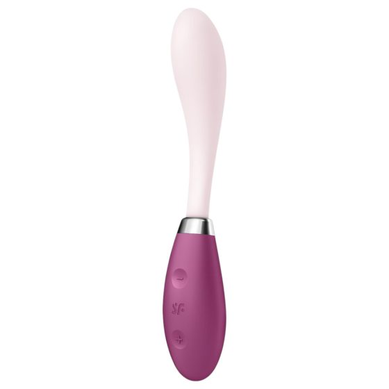 Satisfyer G-Spot Flex 3 - Rechargeable G-spot Vibrator (Pink-Burgundy)