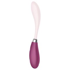   Satisfyer G-Spot Flex 3 - Rechargeable G-spot Vibrator (Pink-Burgundy)