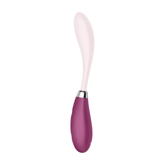 Satisfyer G-Spot Flex 3 - Rechargeable G-spot Vibrator (Pink-Burgundy)