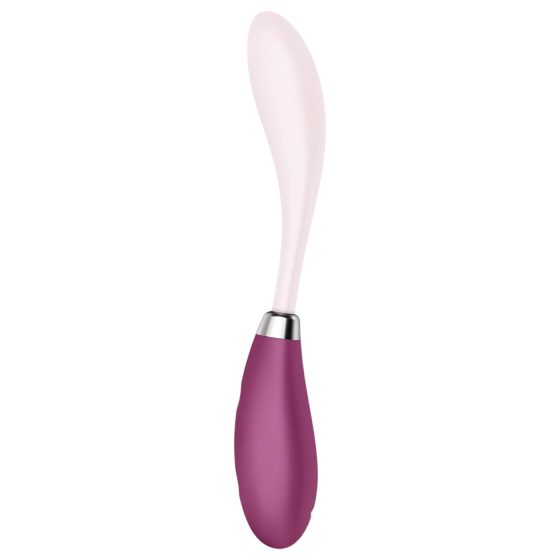 Satisfyer G-Spot Flex 3 - Rechargeable G-spot Vibrator (Pink-Burgundy)