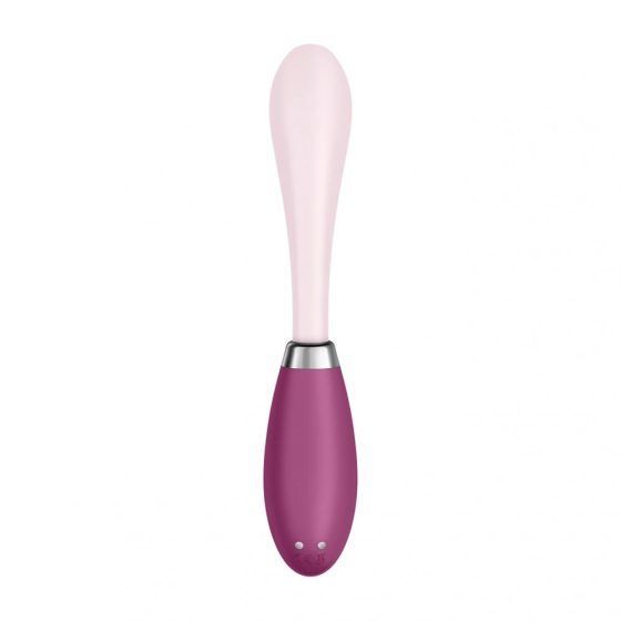 Satisfyer G-Spot Flex 3 - Rechargeable G-spot Vibrator (Pink-Burgundy)