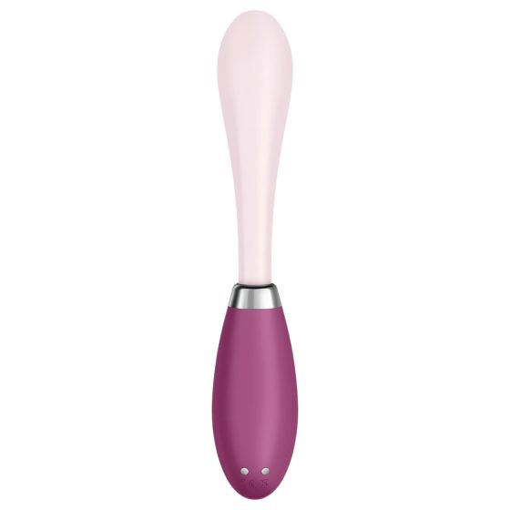 Satisfyer G-Spot Flex 3 - Rechargeable G-spot Vibrator (Pink-Burgundy)