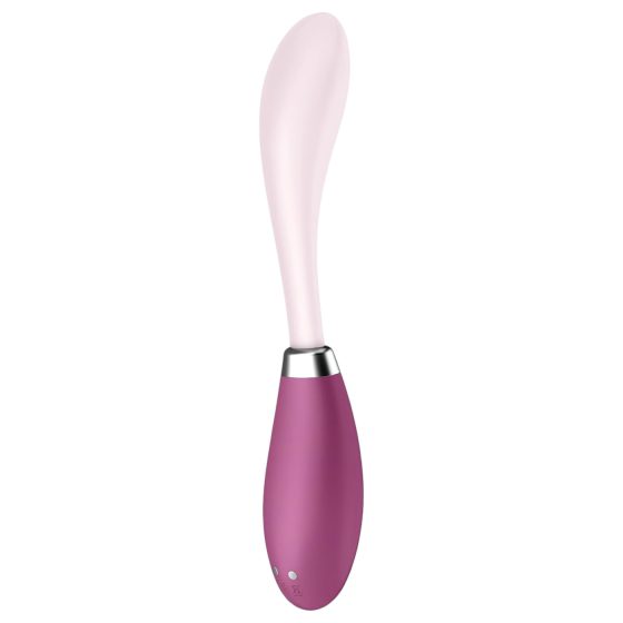 Satisfyer G-Spot Flex 3 - Rechargeable G-spot Vibrator (Pink-Burgundy)