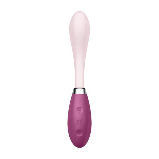 Satisfyer G-Spot Flex 3 - Rechargeable G-spot Vibrator (Pink-Burgundy)