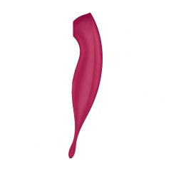   Satisfyer Twirling Pro - rechargeable, smart 2in1 clitoral vibrator (red)