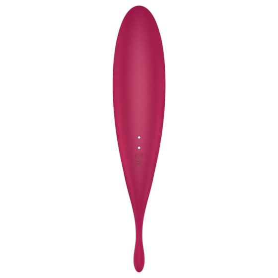 Satisfyer Twirling Pro - Smart 2in1 Clitoral Vibrator (Red)