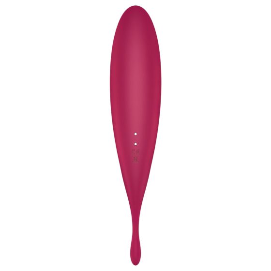 Satisfyer Twirling Pro - smart 2-in-1 clitoral vibrator (red)