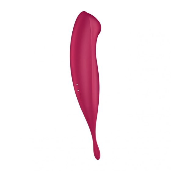 Satisfyer Twirling Pro - Smart 2in1 Clitoral Vibrator (Red)