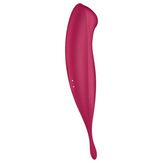 Satisfyer Twirling Pro - Smart 2in1 Clitoral Vibrator (Red)