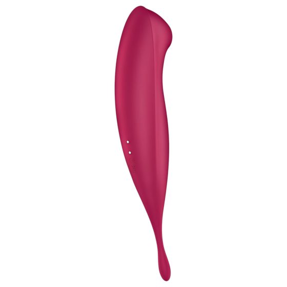 Satisfyer Twirling Pro - smart 2-in-1 clitoral vibrator (red)