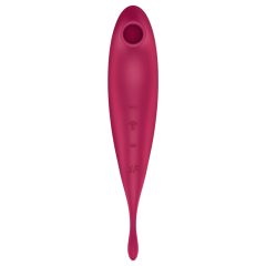 Satisfyer Twirling Pro - Smart 2in1 Clitoral Vibrator (Red)