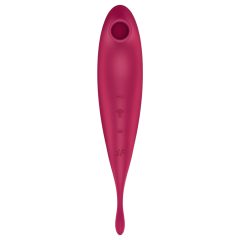   Satisfyer Twirling Pro - smart 2-in-1 clitoral vibrator (red)