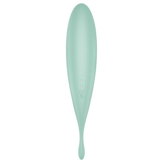 Satisfyer Twirling Pro - Smart 2in1 Clitoral Vibrator (Mint)