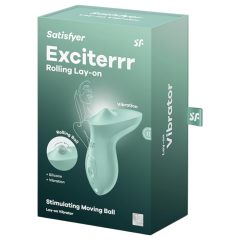   Satisfyer Exciterrr - Rotating Beaded Clitoral Vibrator (Green)