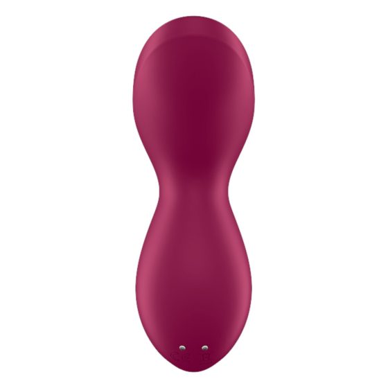 Satisfyer Exciterrr - Rotating Beaded Clitoral Vibrator (Red)