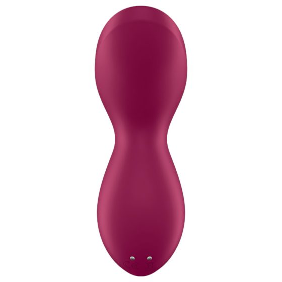 Satisfyer Exciterrr - Rotating Beaded Clitoral Vibrator (Red)