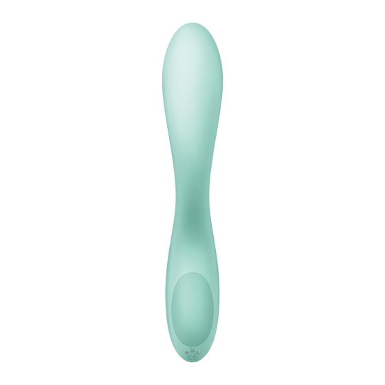 Satisfyer Rrrolling - Rechargeable, Rolling Ball G-Spot Vibrator (Mint)