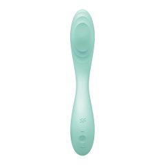   Satisfyer Rrrolling - Rechargeable G-Spot Vibrator with Rolling Beads (Mint)