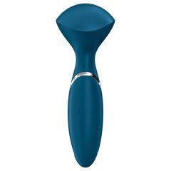   Satisfyer Mini Wand - Rechargeable, Waterproof Vibrator (Blue)