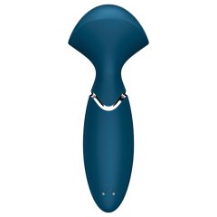   Satisfyer Mini Wand - Rechargeable, Waterproof Vibrator (Blue)