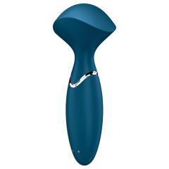   Satisfyer Mini Wand - Rechargeable, Waterproof Vibrator (Blue)