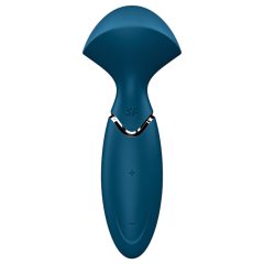   Satisfyer Mini Wand - Rechargeable, Waterproof Vibrator (Blue)