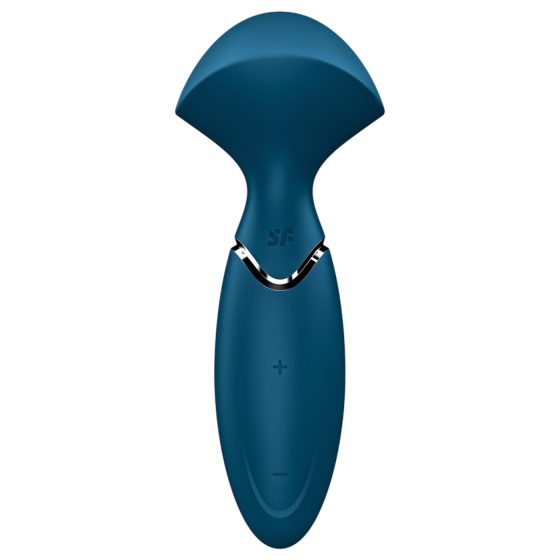 Satisfyer Mini Wand-er - waterproof massaging vibrator (blue)