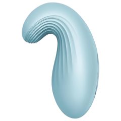   Satisfyer Dipping Delight - Rechargeable Clitoral Vibrator (Blue)