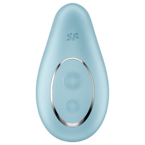 Satisfyer Dipping Delight - rechargeable clitoral vibrator (blue)