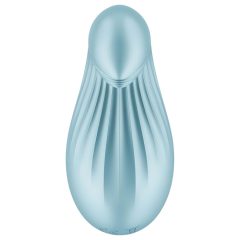   Satisfyer Dipping Delight - rechargeable clitoral vibrator (blue)