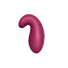   Satisfyer Dipping Delight Rechargeable Clitoral Vibrator (Red)