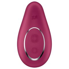   Satisfyer Dipping Delight - Rechargeable Clitoral Vibrator (Red)