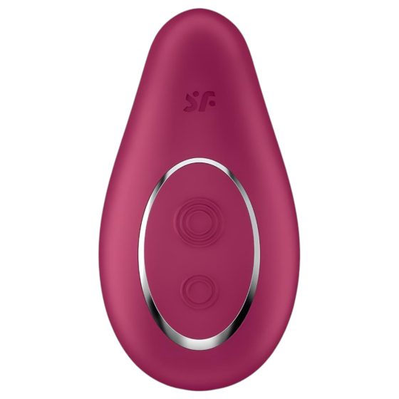 Satisfyer Dipping Delight Rechargeable Clitoral Vibrator (Red)