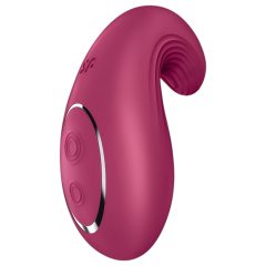   Satisfyer Dipping Delight Rechargeable Clitoral Vibrator (Red)