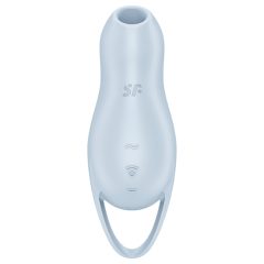   Satisfyer Pocket Pro 1 - Rechargeable, Air-Pulse Clitoral Stimulator (Blue)